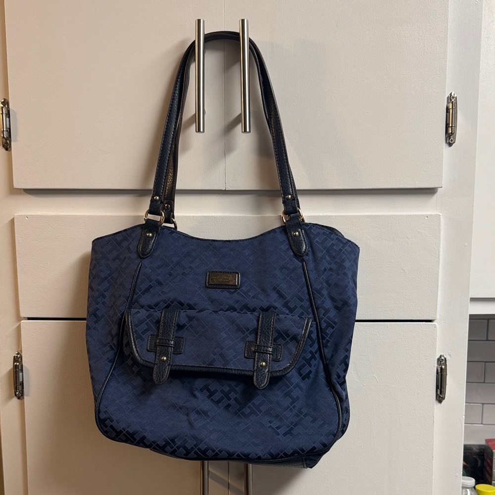Tommy Hilfiger Dark Blue Tote Bag
